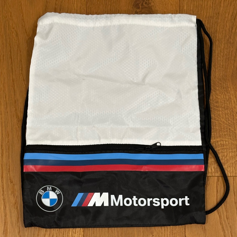 BMW Motorsport bag w/ straps. Like new.